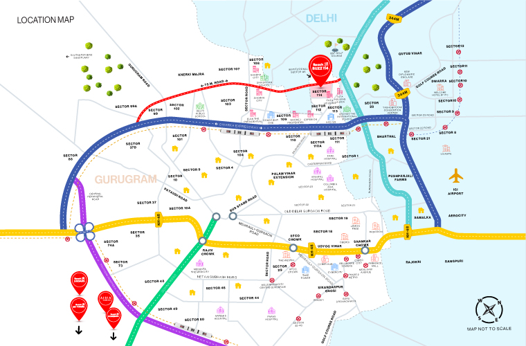 Reach Buzz 114 Location Map